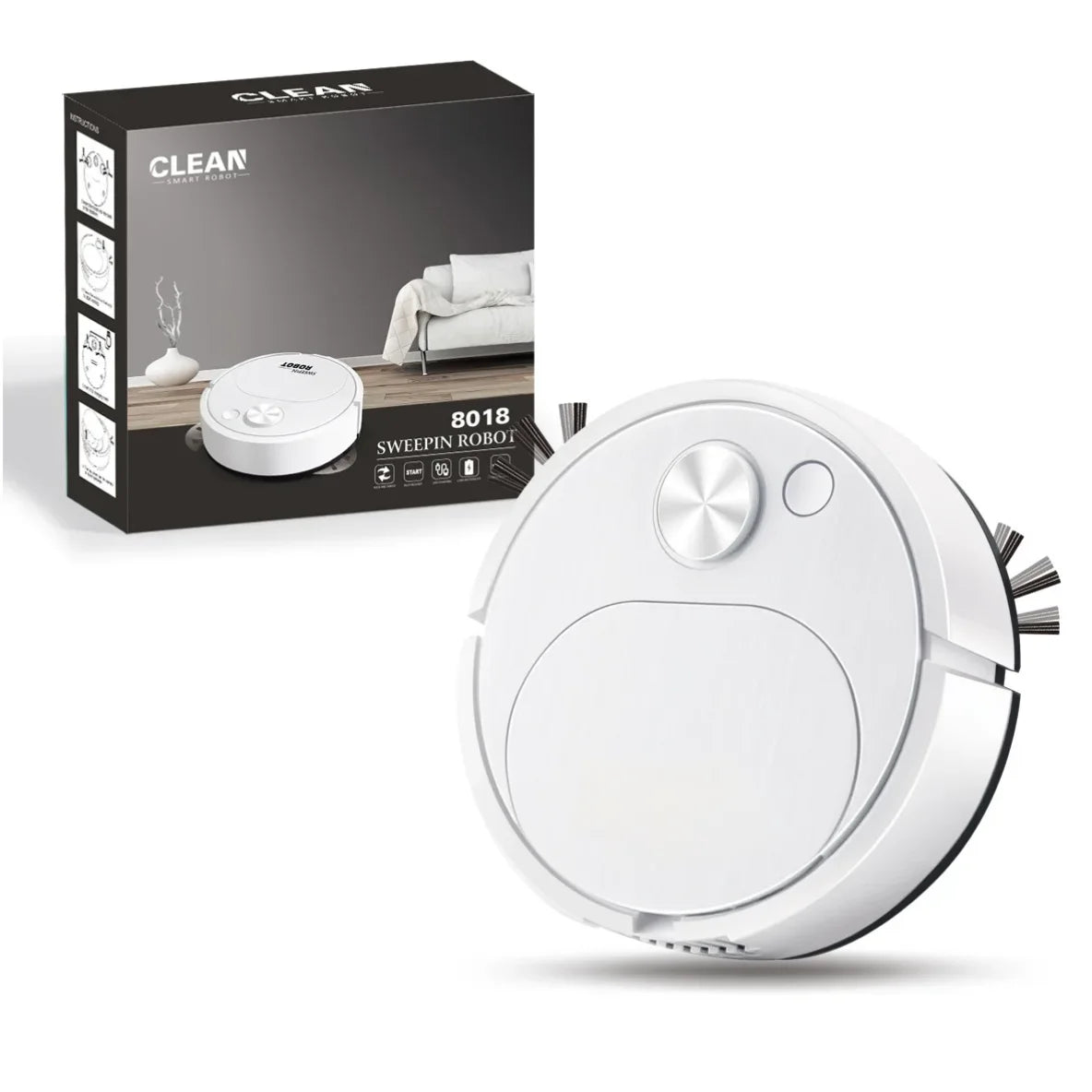 USB Smart Sweeping Robot Vacuum Cleaner