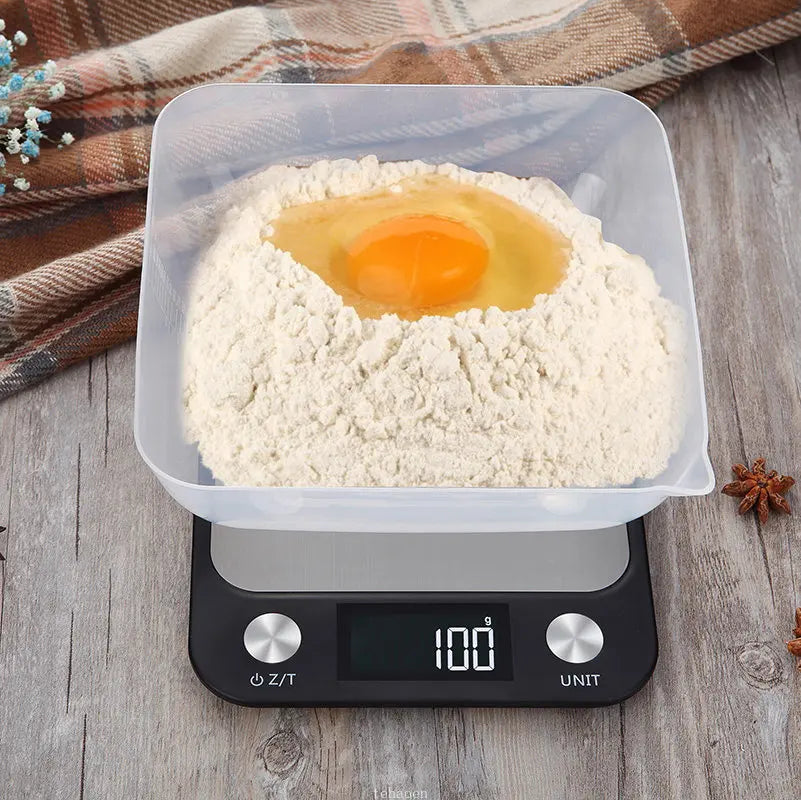 Digital Kitchen Scale 15Kg Stainless Steel