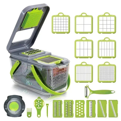 Multifunctional Vegetable Cutter Slicer 12 in 1