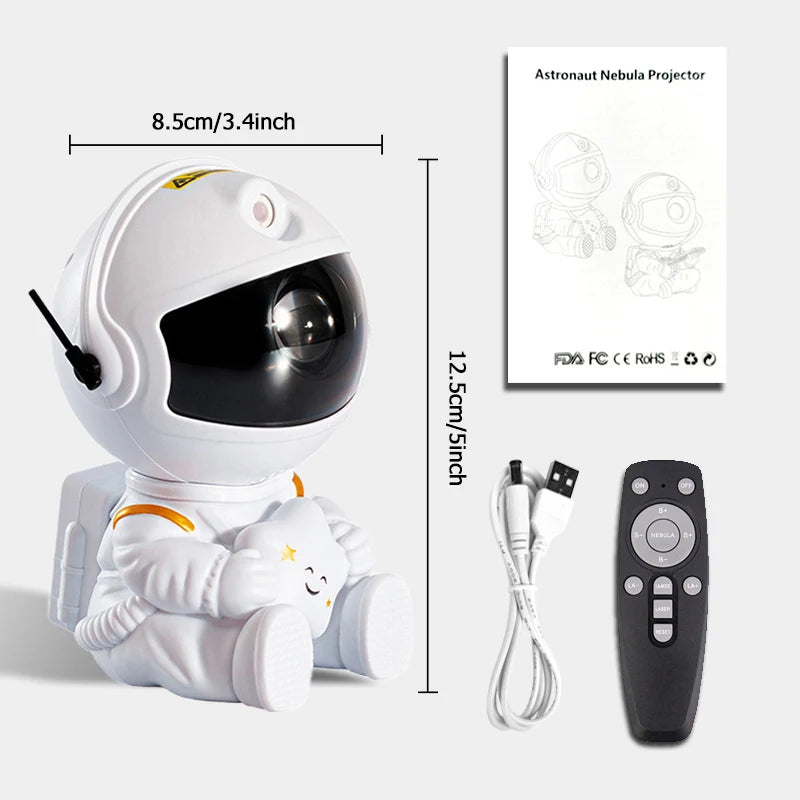 Astronaut Galaxy Projector Light