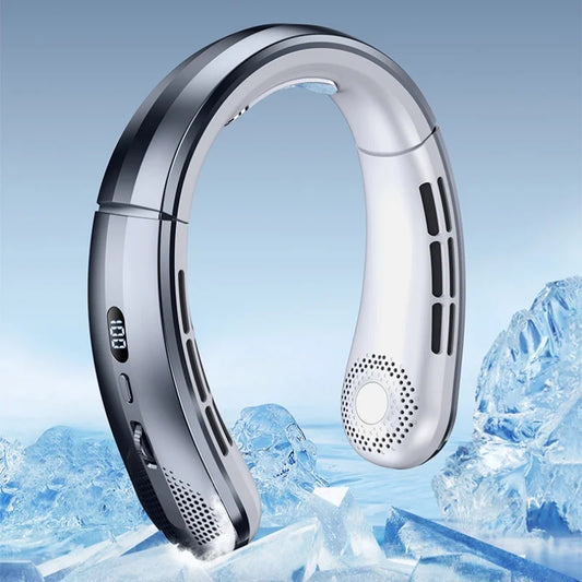 Portable Rechargeable Neck Fan 5000mAh