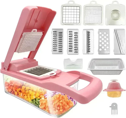 Multifunctional Vegetable Cutter Slicer 12 in 1